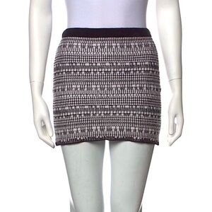 Helmut Lang | Tweed Pattern Mini Skirt